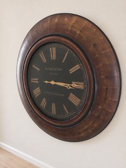 Rutherford Clocks Large Wall Clock