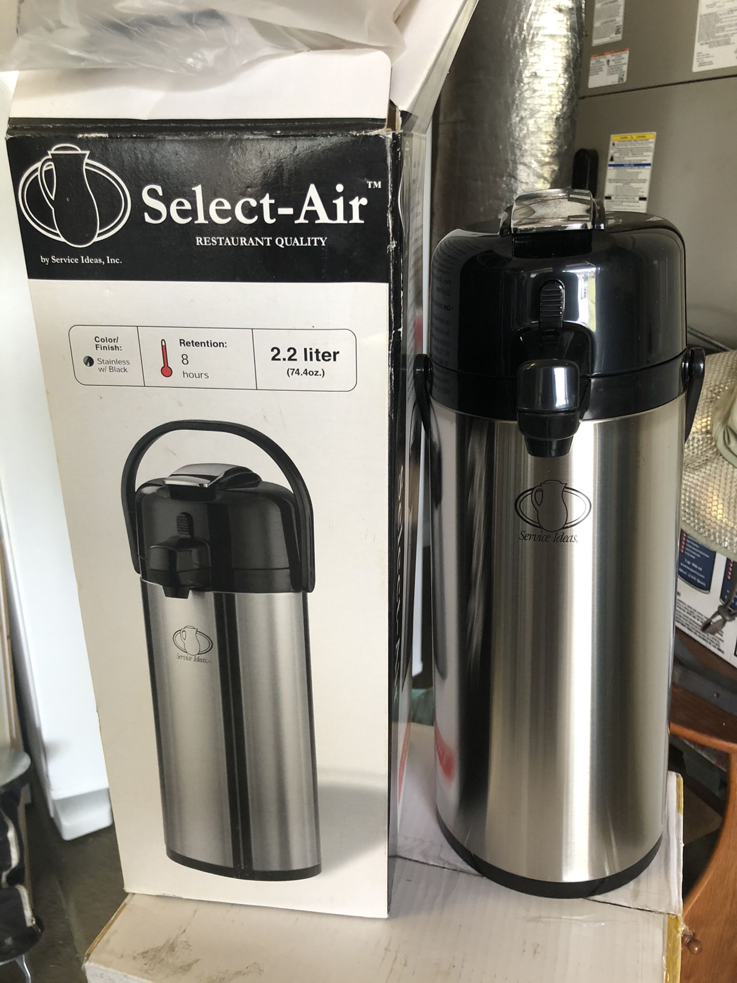 Air pump pot