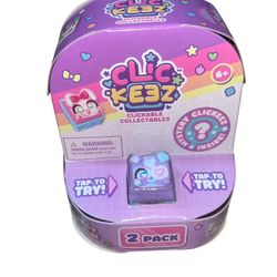Clickeez Series 1 Kawaii Dreams Patchy 2 Pack NEW Sealed Chance Lucky Bunny