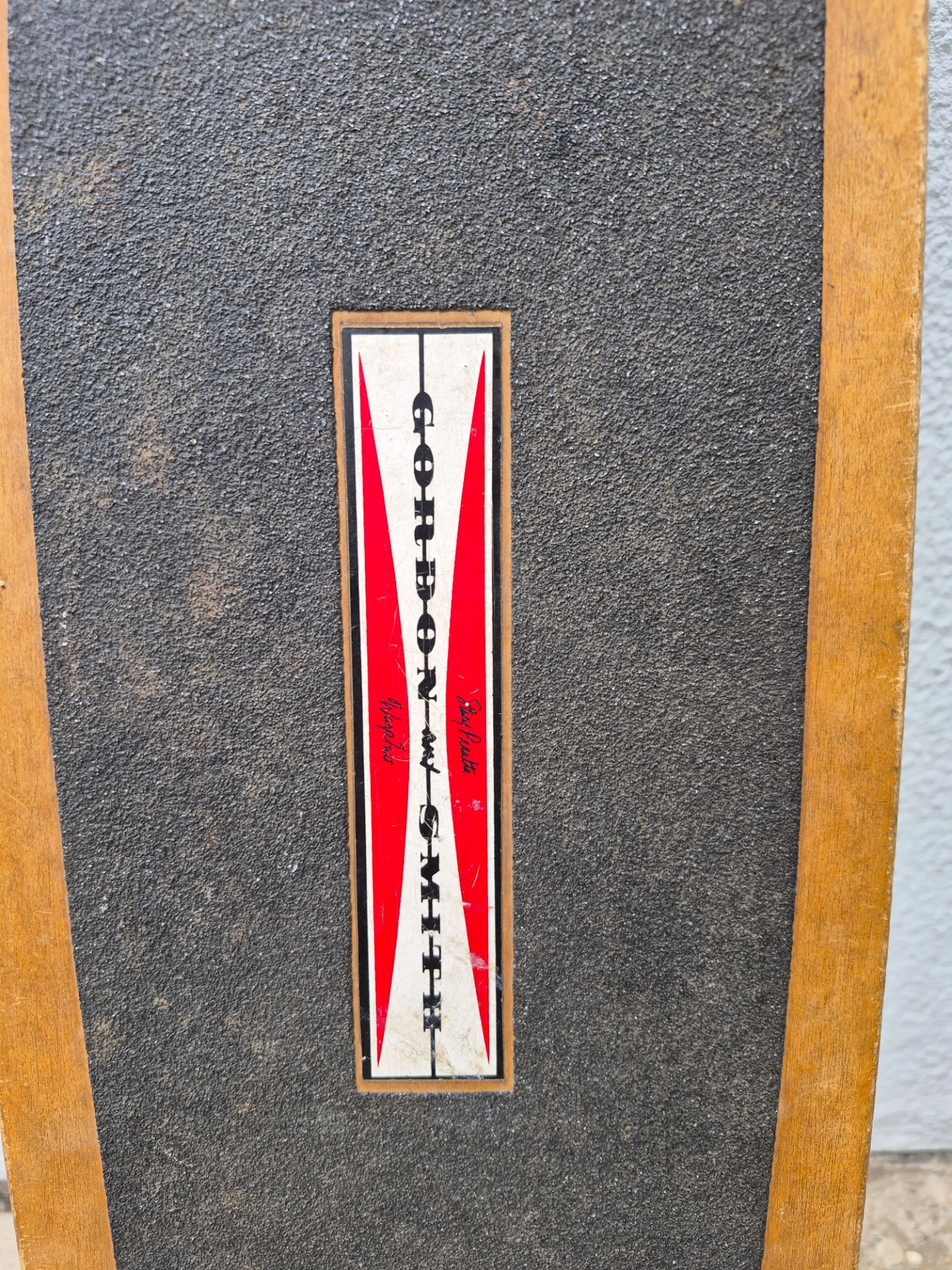 Vintage 1970s G&S skateboard. Rare build