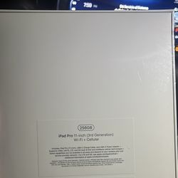 ipad pro 11inch 256gb