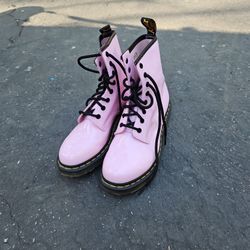 Pink Doc Marten Boots