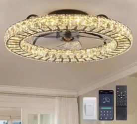 Pacific Core 22" Fandelier Style Cieling Fan With LED Light