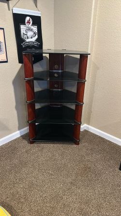 Corner Entertainment Stand