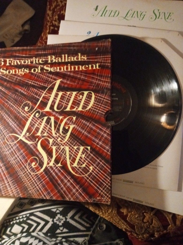 Aud Lang Syne LP Vinyl 33
