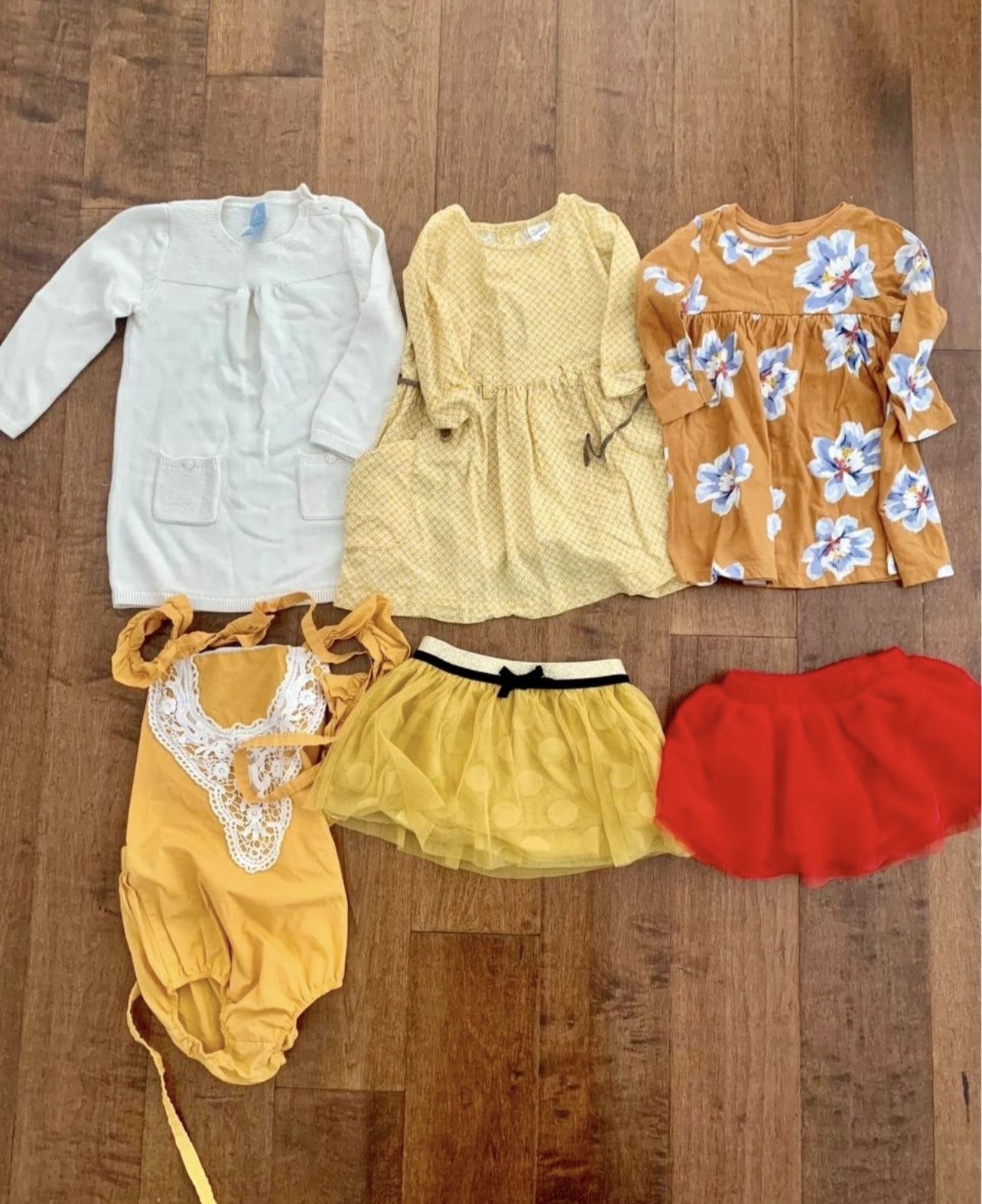 Baby Girl Cute Dress Skirt Romper Lot Size 18 Months