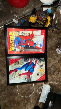 Spider-Man comic frames
