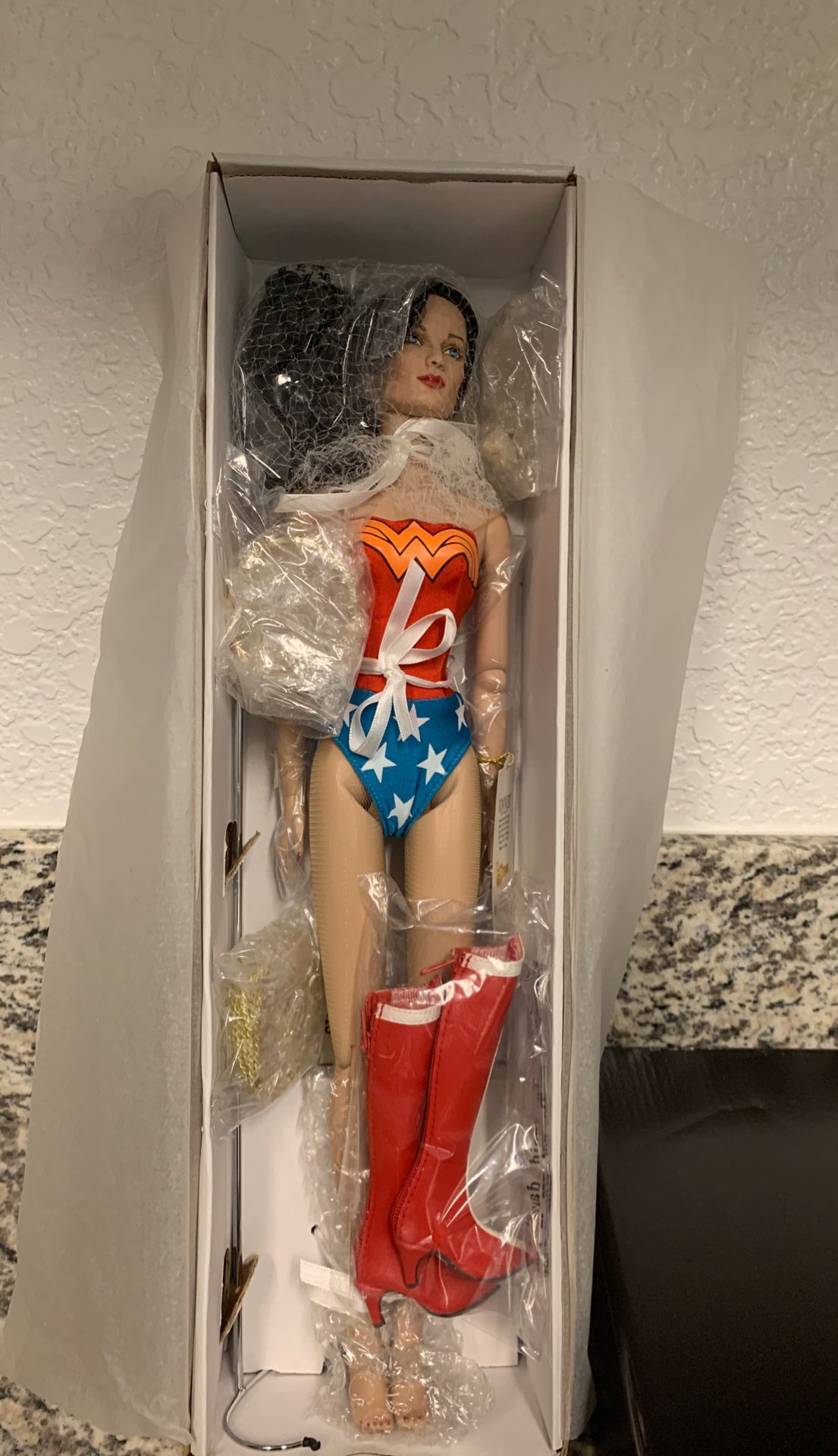 Wonder Woman porcelain doll