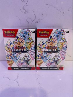 Prismatic evolutions Booster Bundle