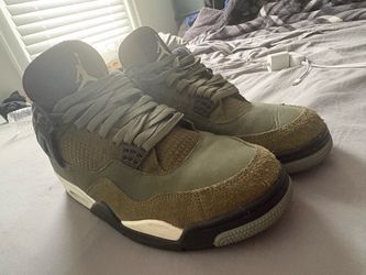 Olive green Jordan 4s