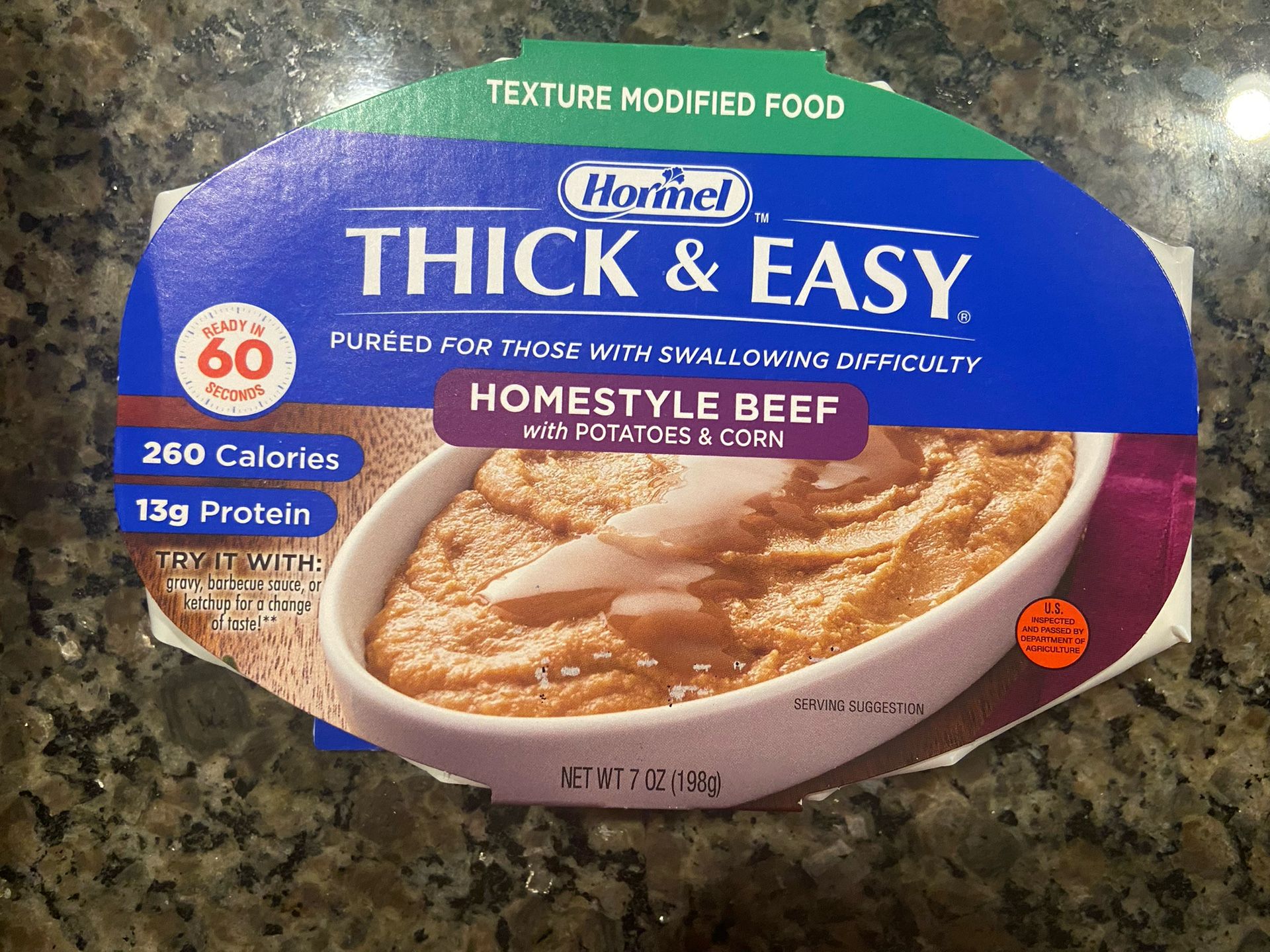 Hormel Thick and Easy Puréed Trays
