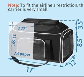 Top expandable pet carrier