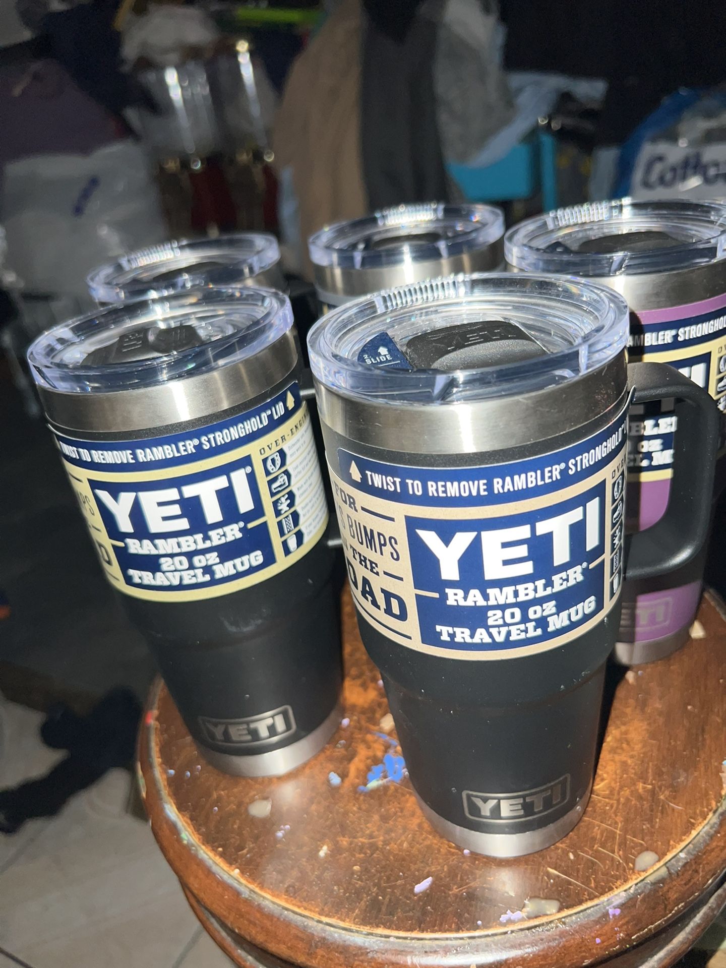 Yeti Rambler 20 Oz  Travel Mug With Handle $125