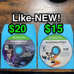 🎮 Like-NEW Overwatch Games for Xbox One – Legendary & Origins Editions ($15–$20) 🎮