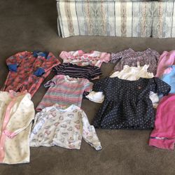 A Baby Girl Clothes 2T to 4T