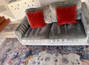 Sofa and loveseat