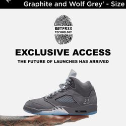 Jordan 5 Wolf Grey