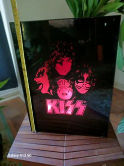 KISS Band Illuminated Light-Up Sign