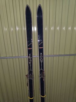 Vintage Othmar Schneider Combi Skis 1960s