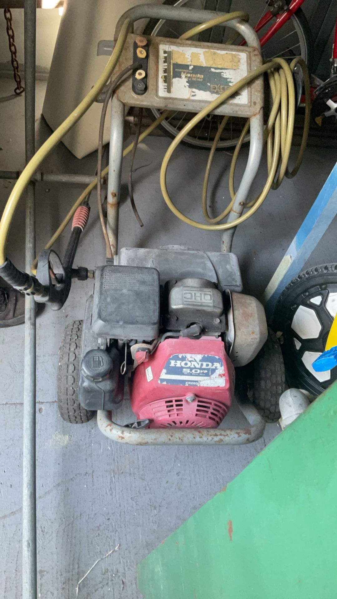 Honda GC 160 2600 psi 5 hp pressure washer