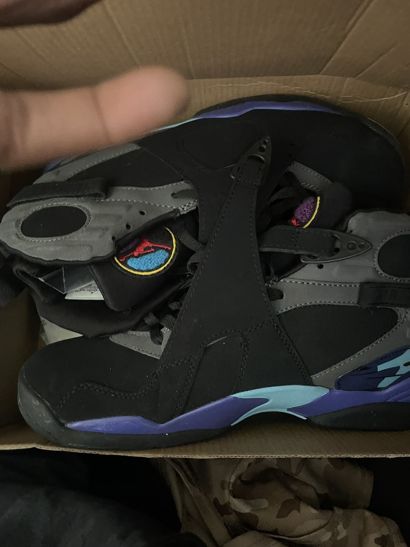 Jordan Aqua 8’s