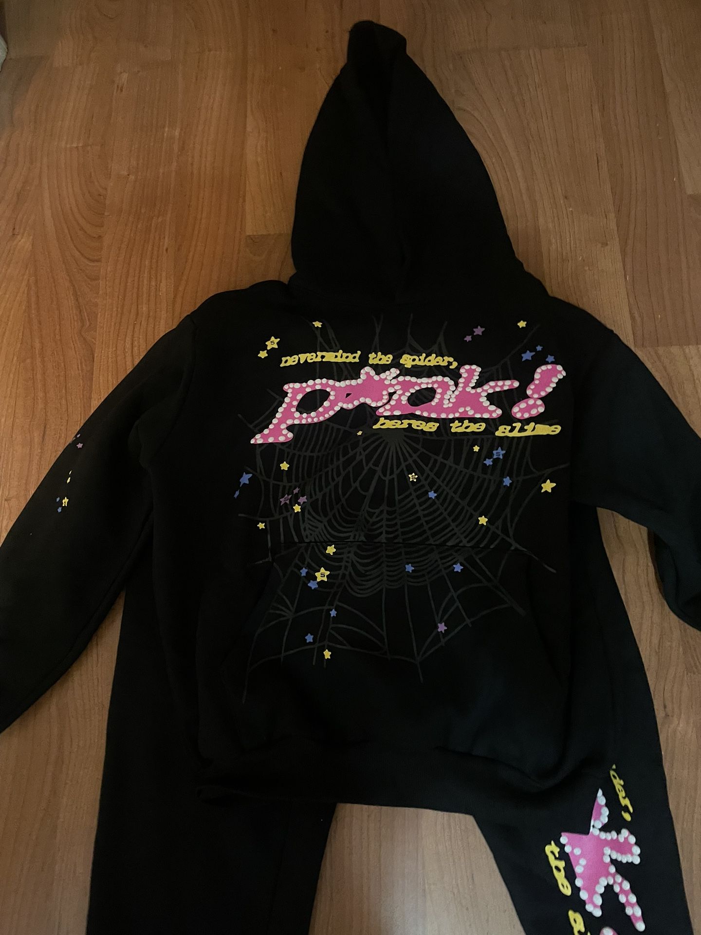 New Black Spider Hoodie 