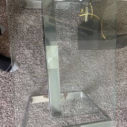 Two Glass Tables/ LAST DAY SALE 