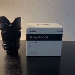 CIGMA 35mm F1.4 DG For NIKON