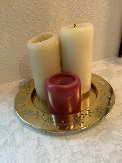 Partylite 3-wick Candle Tray