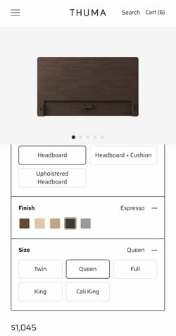 Thuma essential headboard