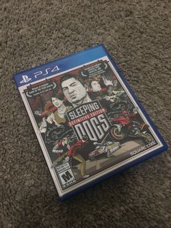 PS4 Sleeping Dogs Definitive Edition (like new/no scratches) PlayStation