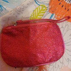 Pink Glitter Wallet