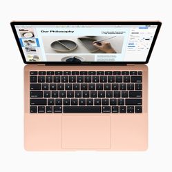 Eye-Catching Gold 2018 MacBook Air - 8GB RAM, 256GB SSD, Retina Display