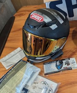 Shoei Scanner Motorcycle Helmet.