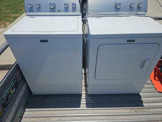 May tag washer and dryer