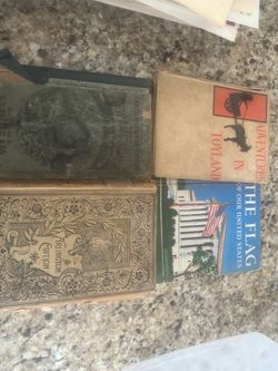 Vintage books some from the 1800s