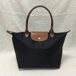 Longchamp Le Pliage Original Tote Bag size large Black