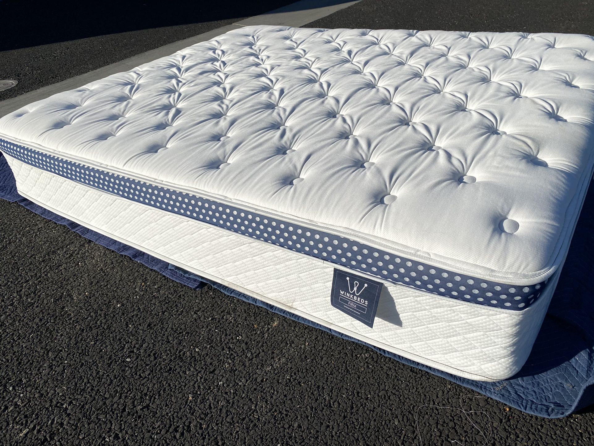 Brand New California king size mattress Winkbeds Firm Mattress