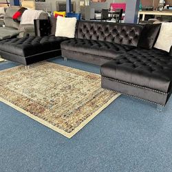 Ultra Black Sectional