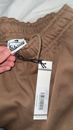 Brown pro club sweats size large brand new