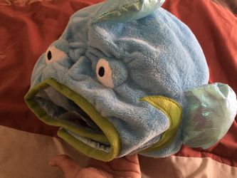 Fish Dog Halloween Costume. Small size.