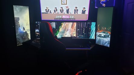 LG 29 Inch Monitors (Vertical Monitors on pic), $195 Each.