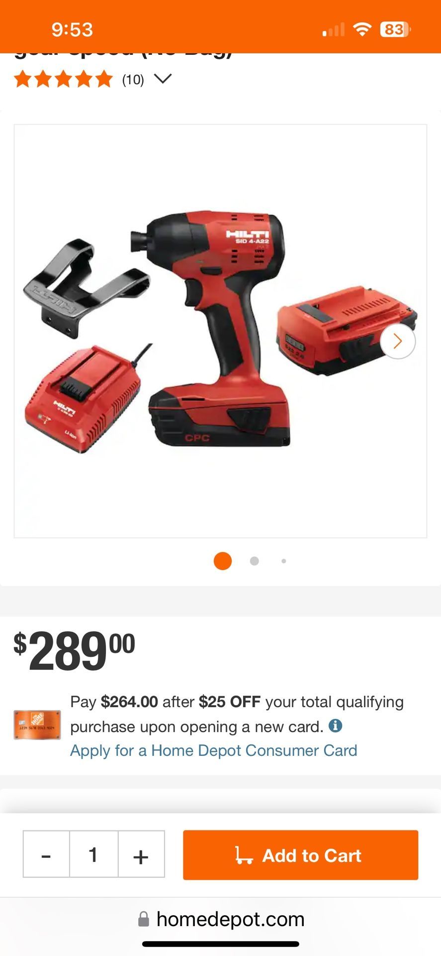 Hilti Impact Drill