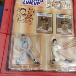 Baseball Starting Lineup Mantle Dimaggio Cash porch pickup Redmond