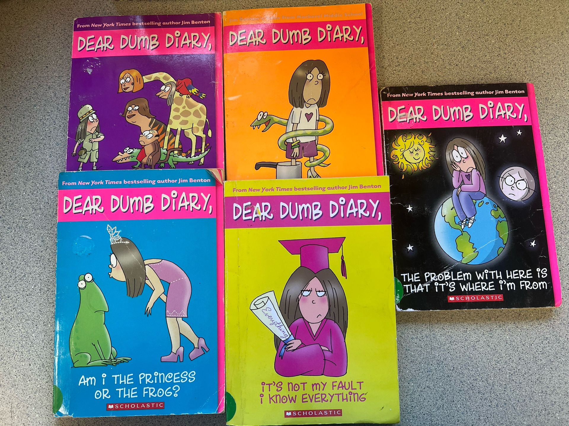 Dear Dumb Diary Books