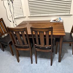 Small dining table and chairs