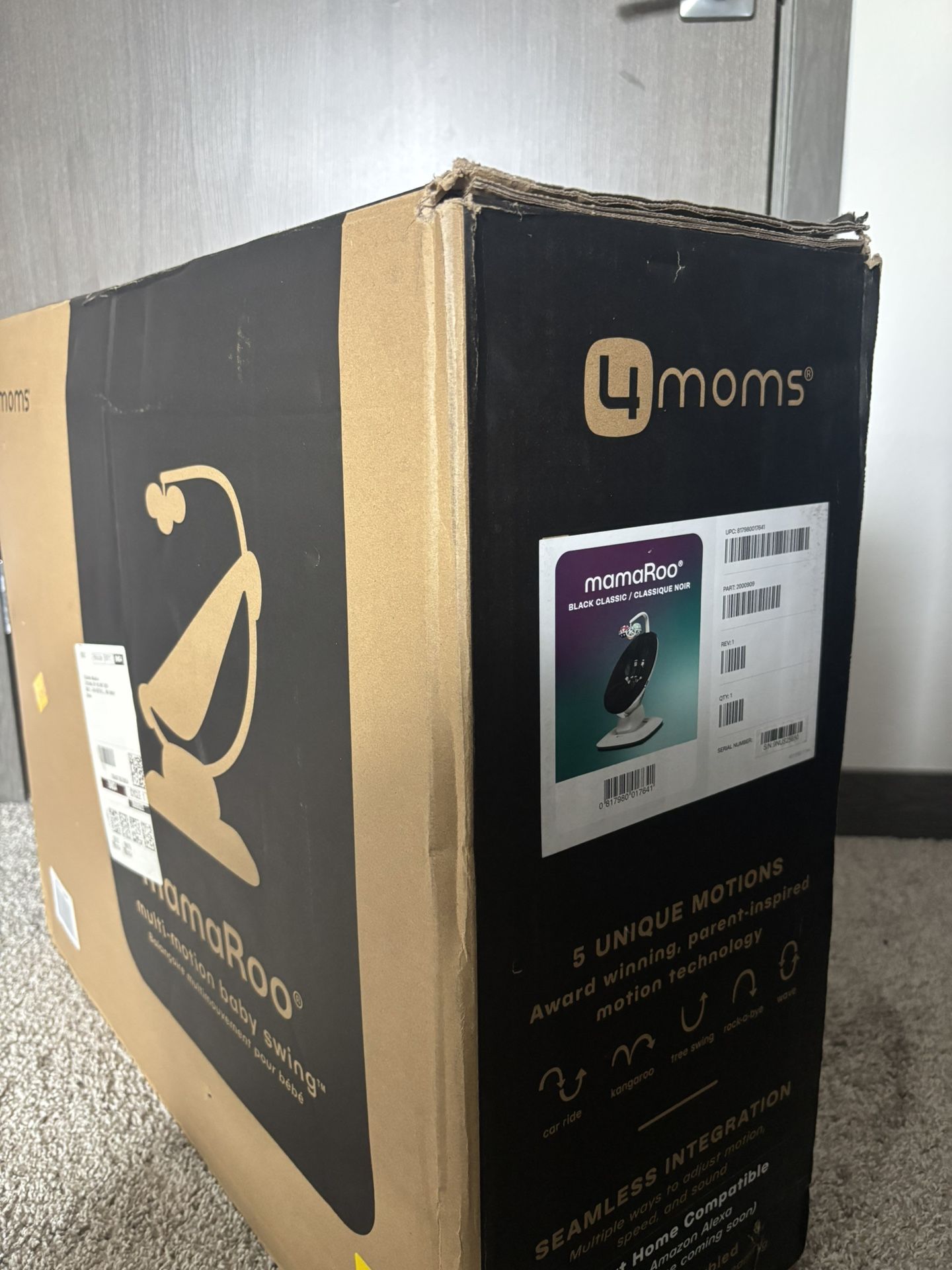 4 moms mamaroo swing