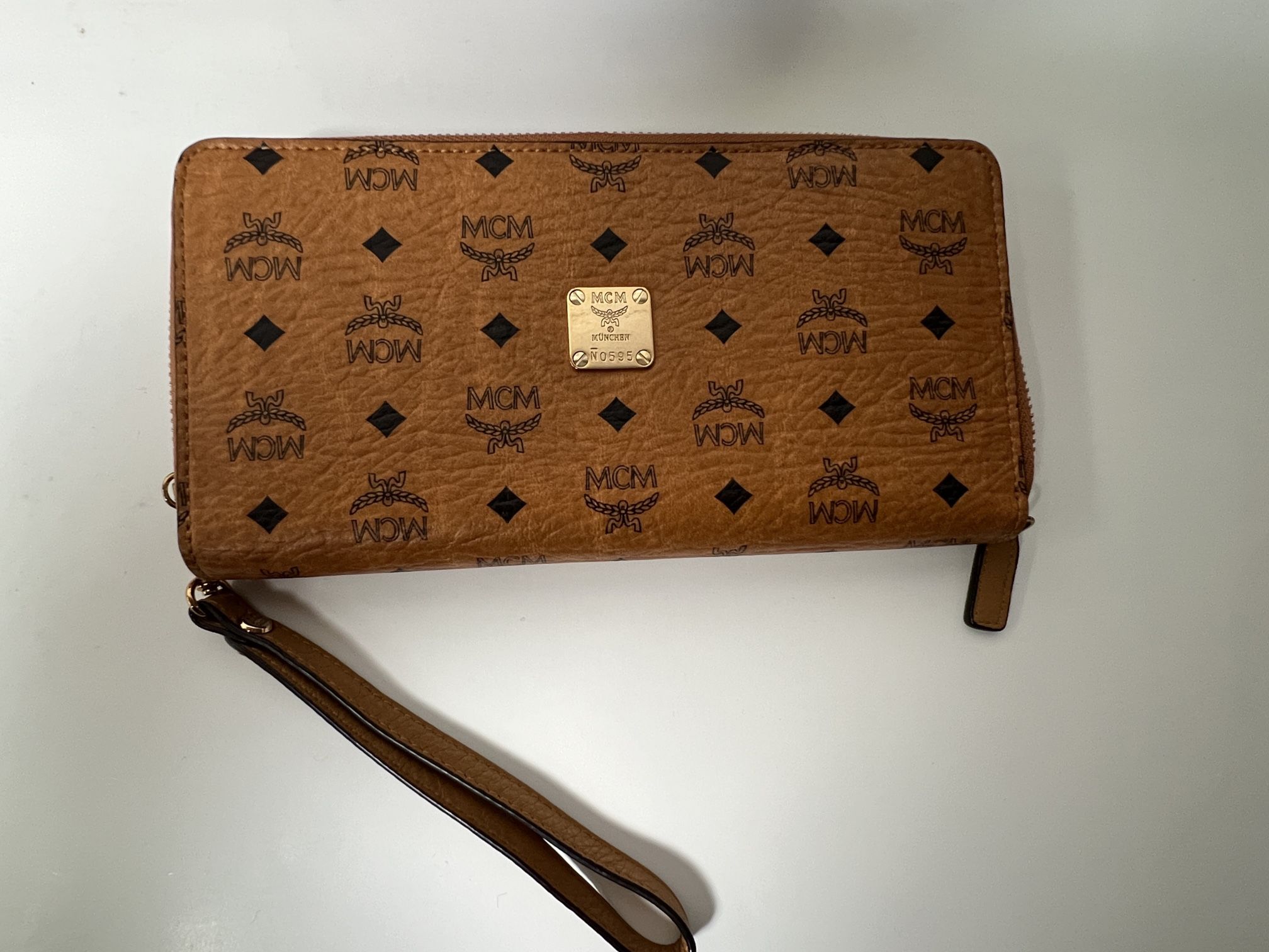 MCM Large Zip Wallet