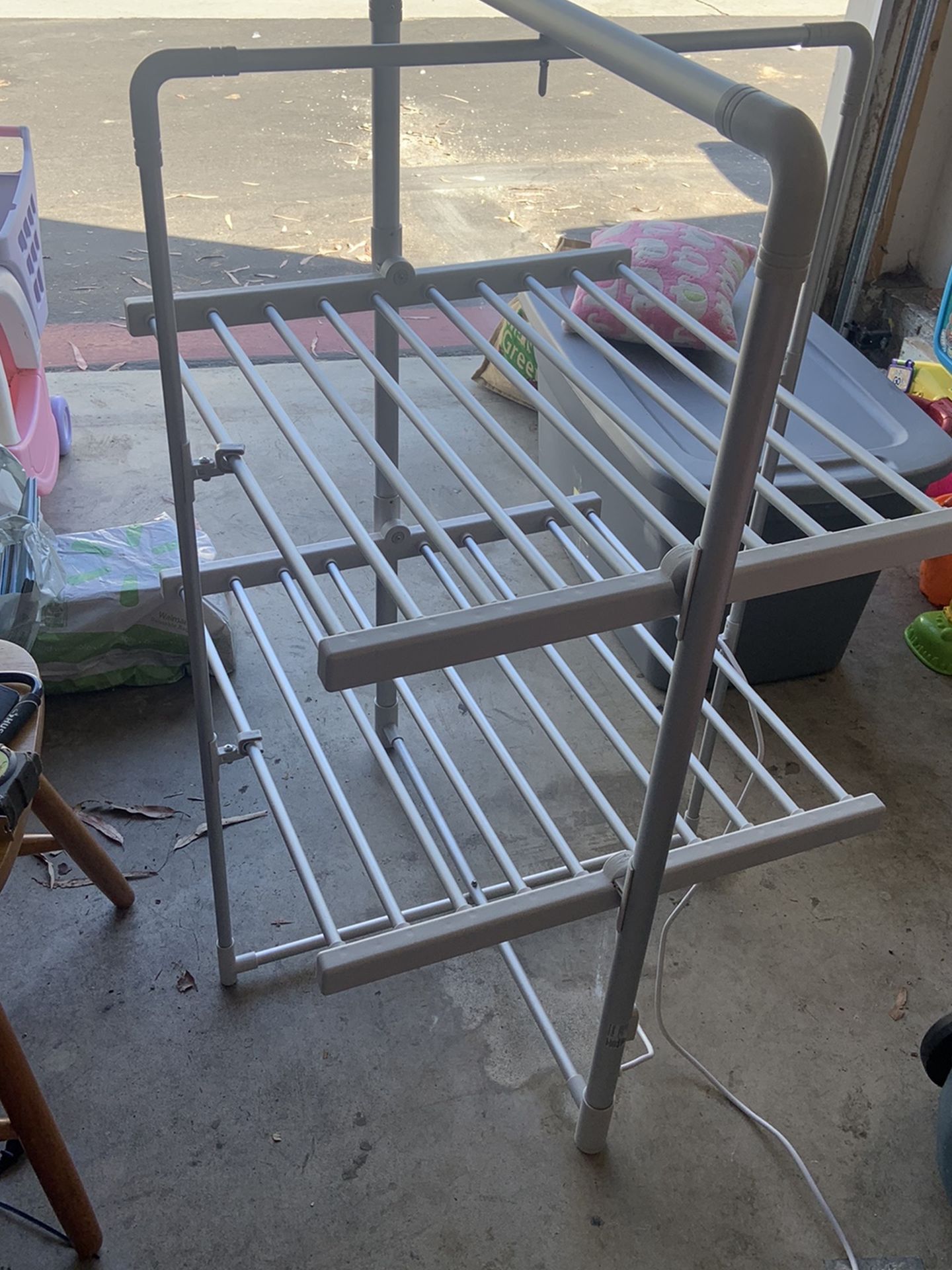 Heated Drying Rack For Clothes