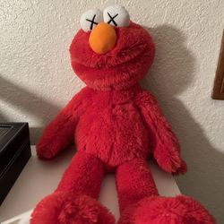Kaws Sesame Street Uniqlo Elmo And Big Bird Plush 